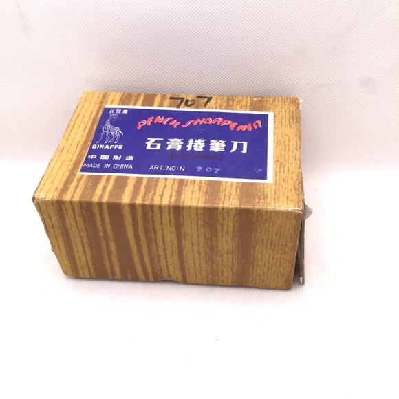 Vintage Giraffe (6) Cute Mouse Mice Terra Cotta 70’s Pencil Sharpeners - Picture 10 of 13